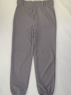 Alleson Athletic Youth Boy's Gray Baseball Pants | Large